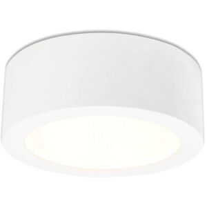 ISOLED DL LED apparent gamme LUNA, 12W, diffusion indirecte, corps blanc, blc neutre - Lampes murales et de plafond