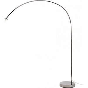 SLV FENDA BOW, lampadaire interieur, chrome, E27, 25W max, sans abat-jour - Lampes d?ambiance, de table et sur pied