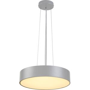 SLV MEDO 40, plafonnier intérieur, rond, gris argent, LED, 31W, 3000K, variable Triac - Lampes murales et de plafond