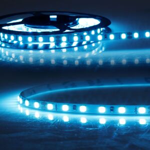 ISOLED LED HEQ MICRO Skyblue Ruban, 24V DC, 10W, IP20, rouleau de 5m, 120 LED/m - Bandes LED