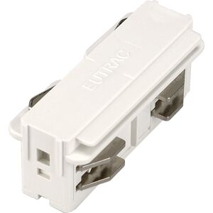 Eutrac 3 Phases Connecteur Longitudinal, Bus de donnees, blanc - Accessoires pour barres conductrices triphasees