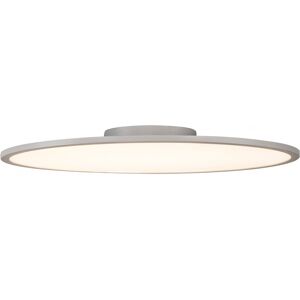 SLV PANEL 60, plafonnier intérieur, rond, gris argent, LED, 42W, 3000K, variable Triac - Lampes murales et de plafond