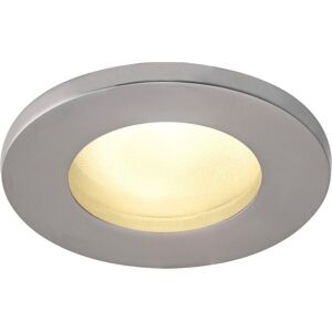 SLV DOLIX OUT, encastré de plafond intérieur/extérieur, rond, chrome mat, GU10/QPAR51, 50W max - Luminaires encastrés - Publicité