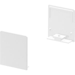 SLV GRAZIA 20, embouts pour profil en saillie plat, avec diffuseur haut, blanc, 2 pieces - Accessoires pour eclairage decoratif