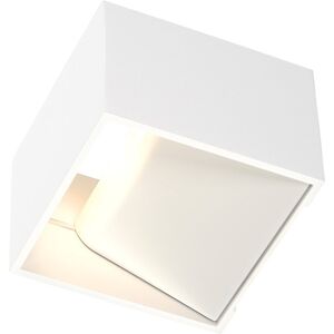 SLV LOGS IN, applique interieure, carre, blanc, LED, 12W, 2000-3000K, variable Triac, Dim to warm - Lampes murales et de plafond