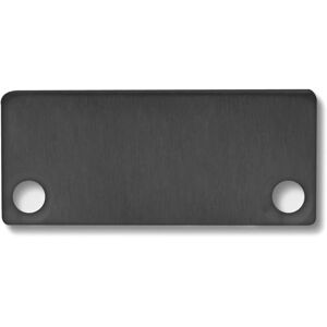 ISOLED Cache de finition EC43 aluminium noir RAL 9005 pour SURF/DIVE24 FLAT avec COVER10, 2 pces - Accessoires pour éclairage décoratif