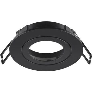 SLV NEW TRIA® 68, cadre de montage pour plafonnier, D : 8,2 H : 2,6 cm, IP 20, noir - Encastrés de plafond