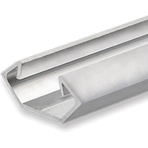 ISOLED Profilé d'angle LED CORNER11n aluminium anodisé, 200cm - Profilés LED et profilés encastrés