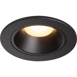 SLV NUMINOS, encastré de plafond intérieur, 55°, noir, LED, 3000K - Spot de plafond