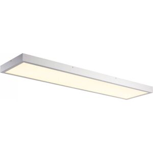 SLV PANEL, plafonnier intérieur, 1200x300mm, gris argent, LED, 45W, 3000K, variable Triac - Lampes murales et de plafond