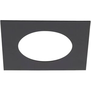 SLV Numinos® S Cadre de montage, carré, 160/100 mm, noir - Encastrés de plafond