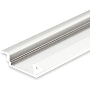 ISOLED Profilé d'encastrement LED DIVE12 FLAT aluminium anodisé, 300cm - Profilés LED et profilés encastrés