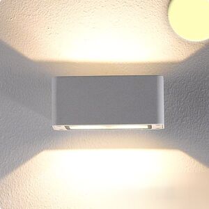 ISOLED Applique LED direct/indirect 4x3W CREE, IP54, blanc, blanc chaud - Lampes murales et de plafond