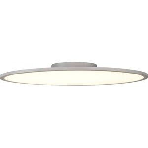 SLV PANEL 60, plafonnier intérieur, rond, gris argent, LED, 42W, 4000K, variable Triac - Lampes murales et de plafond