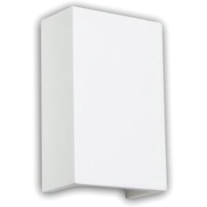 ISOLED Applique LED en platre 2x3W, UP&DOWN,; carree, blanc chaud - Lampes murales et de plafond