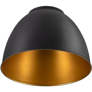 SLV PARA DOME, Abat-jour aluminium noir/dore - Lampes pendulaires