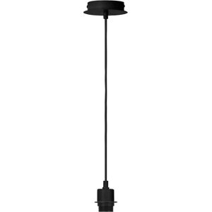 SLV FENDA, suspension, intérieur, noir, E27, 60W, sans abat-jour - Lampes pendulaires