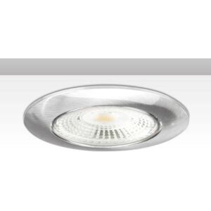 ISOLED Col. d'encastrement Ion, rond, chrome, avec prise GU5.3 - Spot de plafond