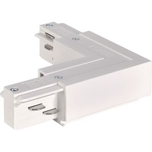 Eutrac 3 Phases L-Connecteur, interieur, blanc - Accessoires pour barres conductrices triphasees