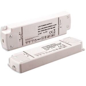 ISOLED Transformateur bande LED 12V/DC, 0-30W, gradable (voltage sink), SELV - Bandes LED
