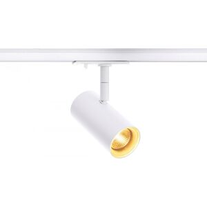 SLV NOBLO SPOT, spot pour rail 1 allumage, intérieur, blanc, LED, 7,5W, 2700K - Lampes avec adaptateur monophasé