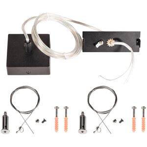 SLV TEC KALU, kit de suspension, interieur, 1,5m, noir - Accessoires divers