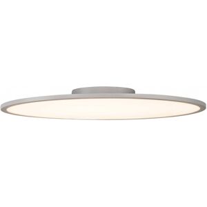 SLV PANEL 60, plafonnier intérieur, rond, gris argent, LED, 43W, 3000K, variable Dali - Lampes murales et de plafond