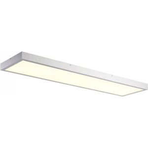 SLV PANEL, plafonnier intérieur, 1200x300mm, gris argent, LED, 45W, 4000K, variable Triac - Lampes murales et de plafond