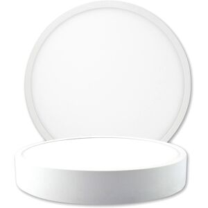 ISOLED Plafonnier LED PRO blanc, 15W, rond, 170mm, ColorSwitch 2700 3000 4000K,dimmable - Lampes murales et de plafond