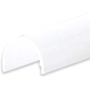 ISOLED Couvercle COVER5 opale/satiné 200 cm pour profilé SURF12 RAIL/BORDERLESS (FLAT) - Profilés LED et profilés encastrés