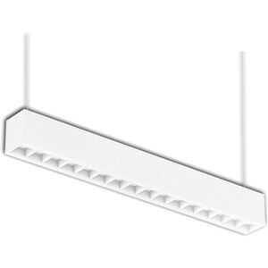 ISOLED Susp ou applique LED blanche, 20W, mont en ligne poss, colorswitch 3000/3500/4000K - Lampes pendulaires