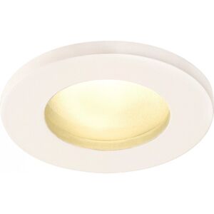 SLV DOLIX OUT, encastré de plafond intérieur/extérieur, rond, blanc, GU10/QPAR51, 50W max, IP65 - Luminaires encastrés - Publicité