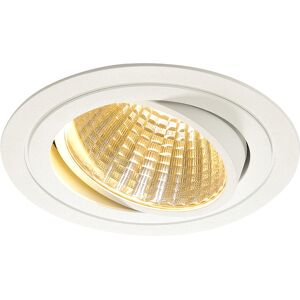 SLV NEW TRIA 150, encastré de plafond intérieur, simple, rond, blanc, LED, 29W, 2700K, clips - Luminaires encastrés