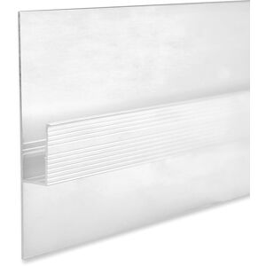 ISOLED Profilé pour construction sèche LED joint creux 40, blanc RAL 9010 300cm - Profilés LED et profilés encastrés