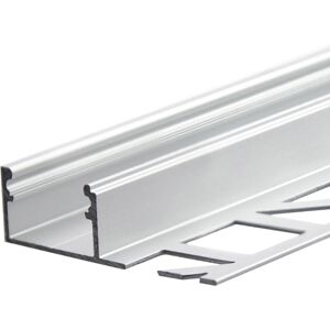 ISOLED Profile de finition pour carrelage LED, 300cm - Profiles LED et profiles encastres