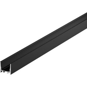 SLV GRAZIA 20, profil en saillie, standard lisse, 3 m, noir - Profiles LED et profiles encastres