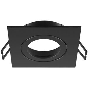 SLV NEW TRIA® 68, cadre de montage pour plafonnier, L : 8,2 l : 8,2 H : 2,6 cm, IP 20, noir - Encastres de plafond