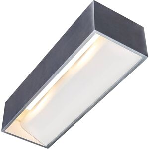 SLV LOGS IN, applique intérieure, rectangulaire, alu/blanc, LED, 19W, 2000-3000K, variable Triac - Lampes murales et de plafond