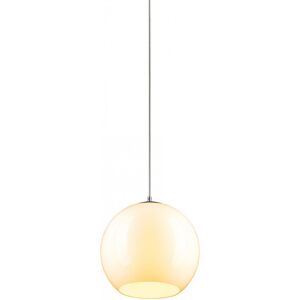 SLV BIG SUN, suspension intérieure, blanc/chrome, E27, 60W max, câble nu sans patère - Lampes pendulaires - Publicité