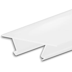 ISOLED Couverture COUVERTURE46 blanc/mat 200 cm pour le profil CORNER12 SANS BORD - Profiles LED et profiles encastres