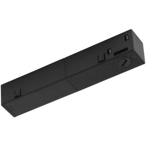 SLV Embout dSINGLE-QUOTE-REPLACERalimentation gauche, 48V TRACK, noir, DALI - 3 phases électrique rail 48V