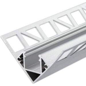 ISOLED Profile de carrelage LED angle interieur, 200 cm - Profiles LED et profiles encastres