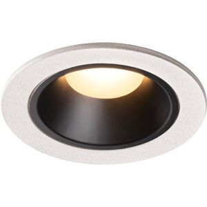 SLV NUMINOS, encastré de plafond intérieur, 55°, blanc/noir, LED, 3000K - Spot de plafond