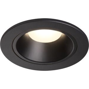 SLV NUMINOS, encastré de plafond intérieur, 55°, noir, LED, 4000K - Spot de plafond