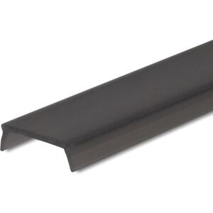 ISOLED Couvercle COVER52 noir/mat 200cm pour profil SURF11/CORNER11 - Profilés LED et profilés encastrés