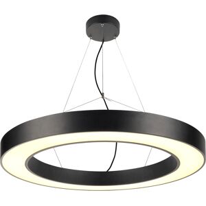 SLV MEDO RING 90, suspension intérieure, rond, noir, LED, 58W, 3000K, variable 1-10V - Lampes pendulaires