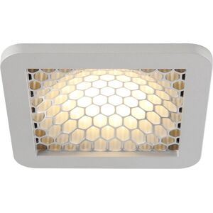 SLV Encastré SKALUX COMB LED, 3000K, carré, gris argent, incl. clips resso - Lampes murales et de plafond