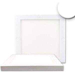 ISOLED Plafonnier Slim 18 mm, blanc, 18 W, transformateur integre, blanc neutre - Lampes murales et de plafond