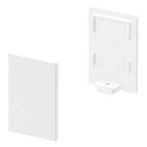 SLV GRAZIA 10, embouts pour profil en saillie standard, avec diffuseur haut, blanc, 2 pieces - Accessoires pour eclairage decoratif