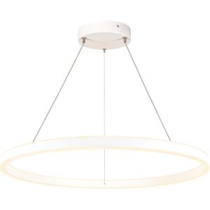 SLV ONE 80, suspension interieure, up/down, blanc, LED, 34W, 3000/4000K, interrupteur CCT - Lampes pendulaires